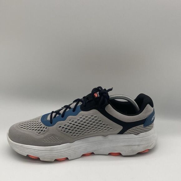 Mens Size 11 Skechers Go Run 7.0 Gray/Black Running Athletic Shoes 220644-GYMT - Picture 5 of 11